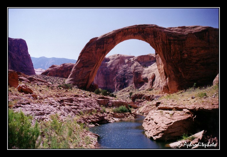 Lake Powell, Rainbow bridge arch
